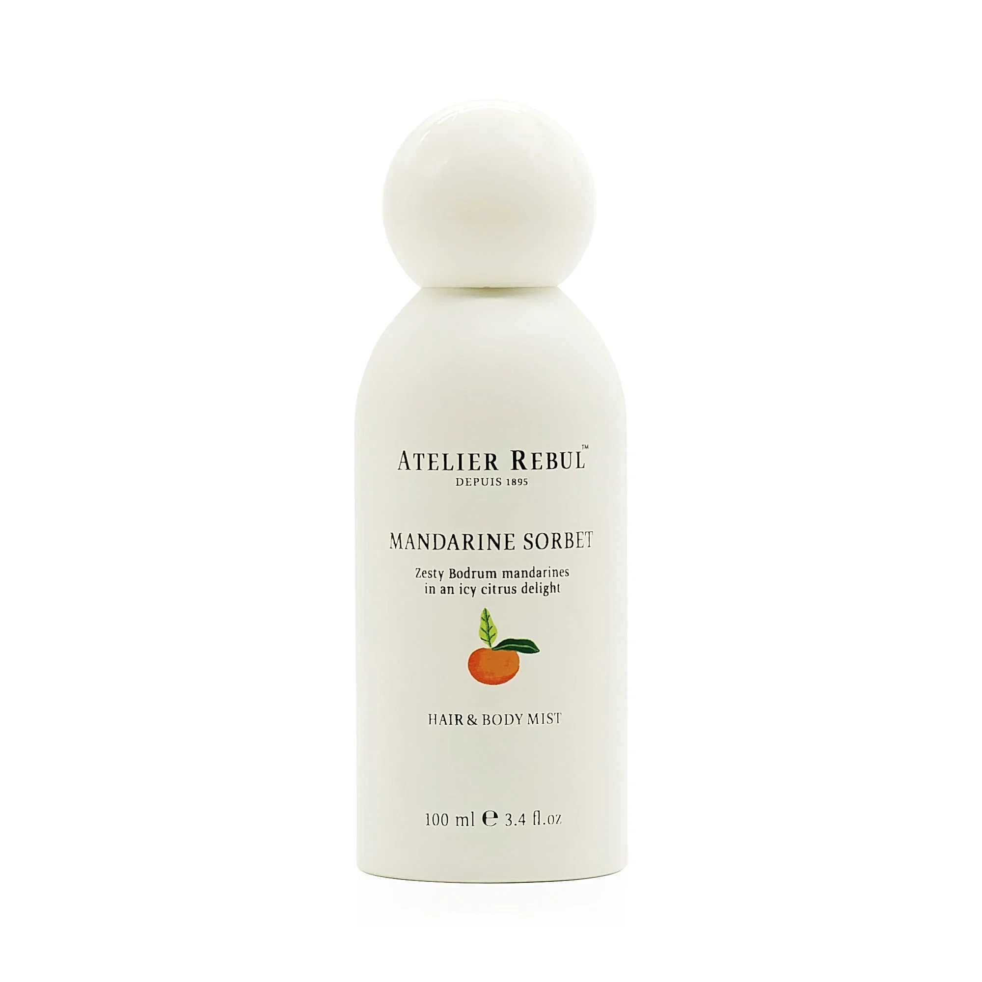 Mandarine Sorbet Hair & Body Mist 100ml - Atelier Rebul