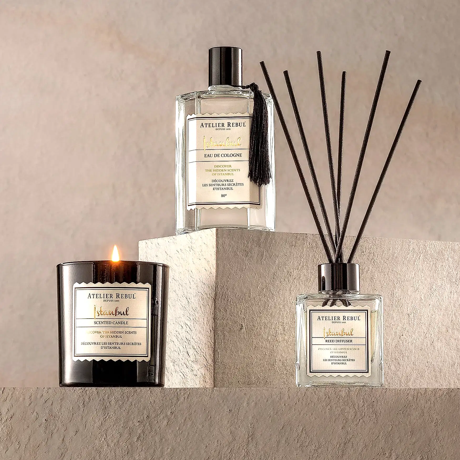 Istanbul Geurstokjes 120ml - Atelier Rebul