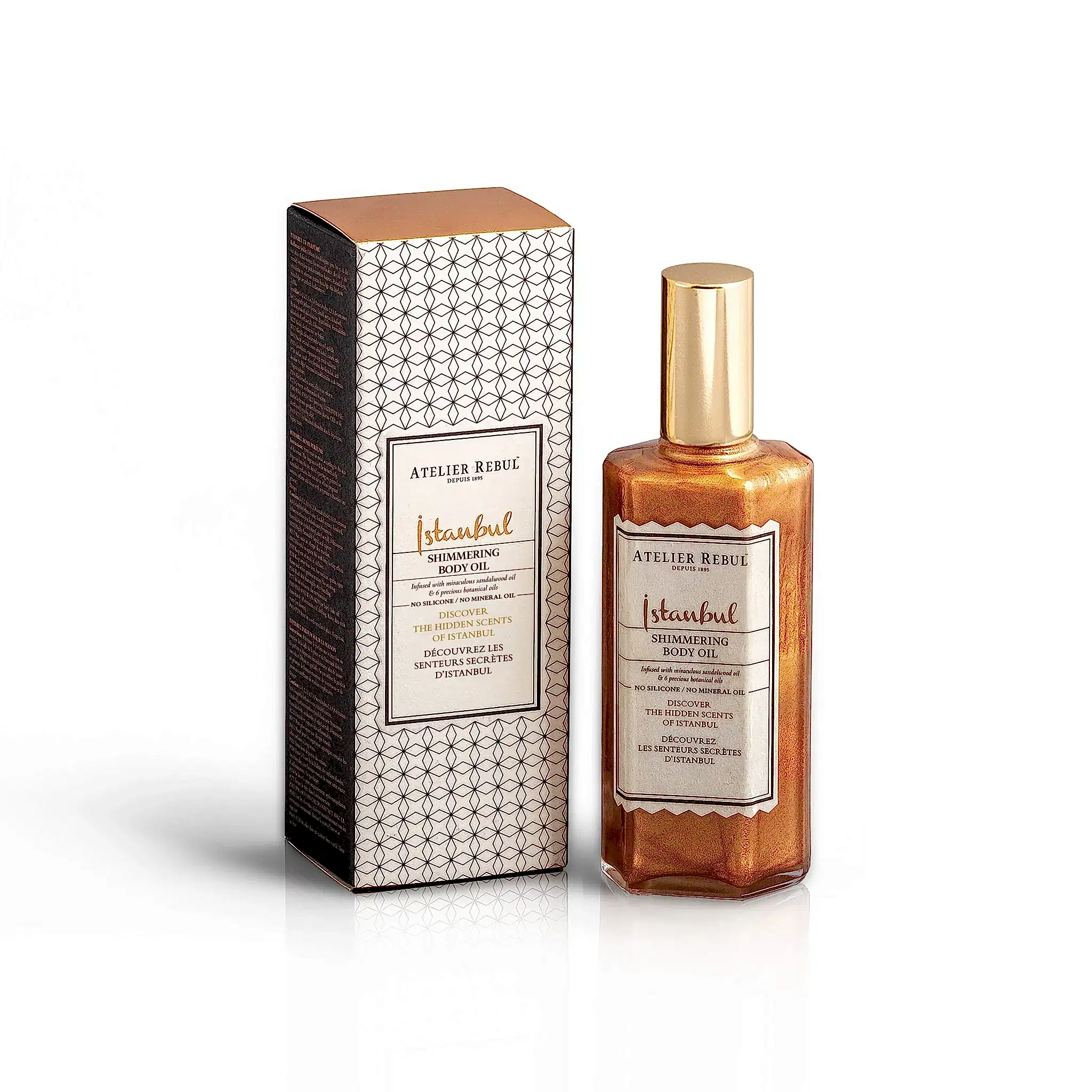 Istanbul Shimmering Body Oil 125ml - Atelier Rebul