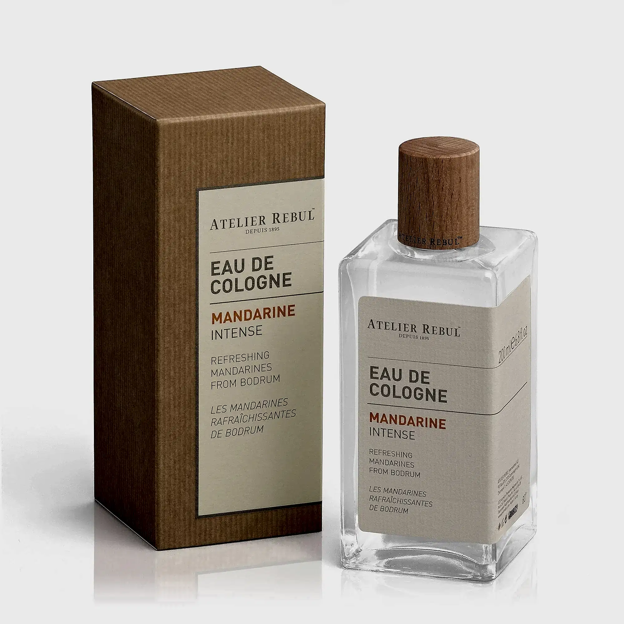 Mandarijn Eau de Cologne 200ml - Atelier Rebul